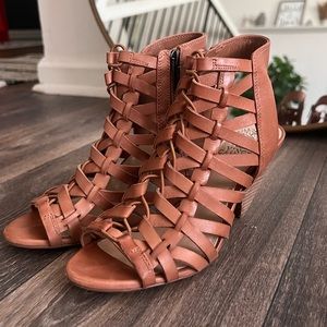 Vince Camuto gladiator heel sandals